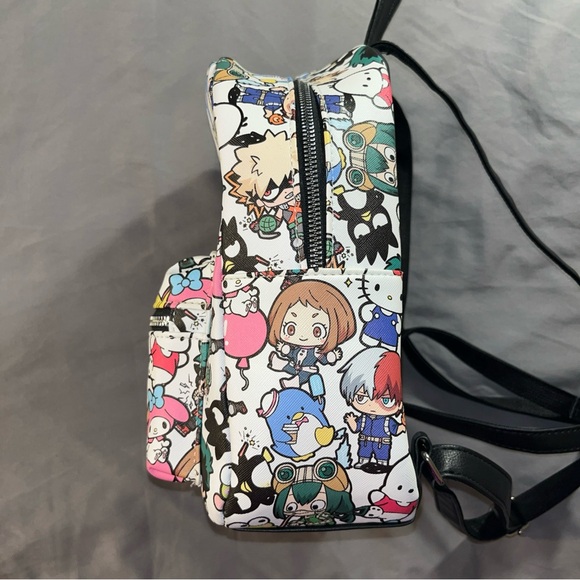 My Hero Academia Hello Kitty & Friends Sanrio Mini Backpack Anime Manga Colorful - Picture 5 of 10